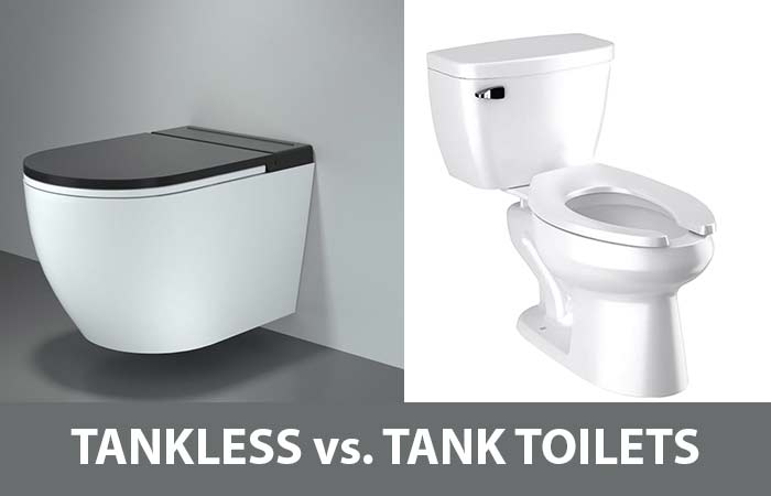 Difference Between Tank and Tankless Toilet