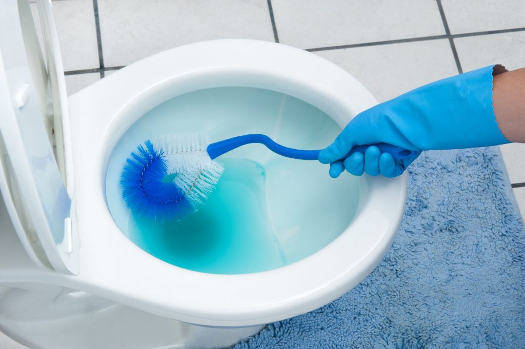 How to Clean Some Extra Parts of the Toilet