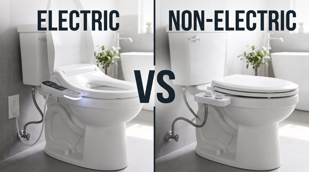 Electric vs Non-Electric Bidet