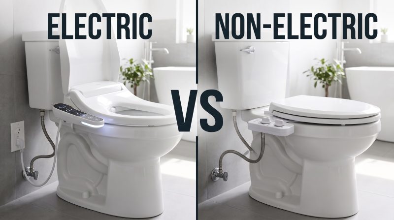 Electric vs Non-Electric Bidet